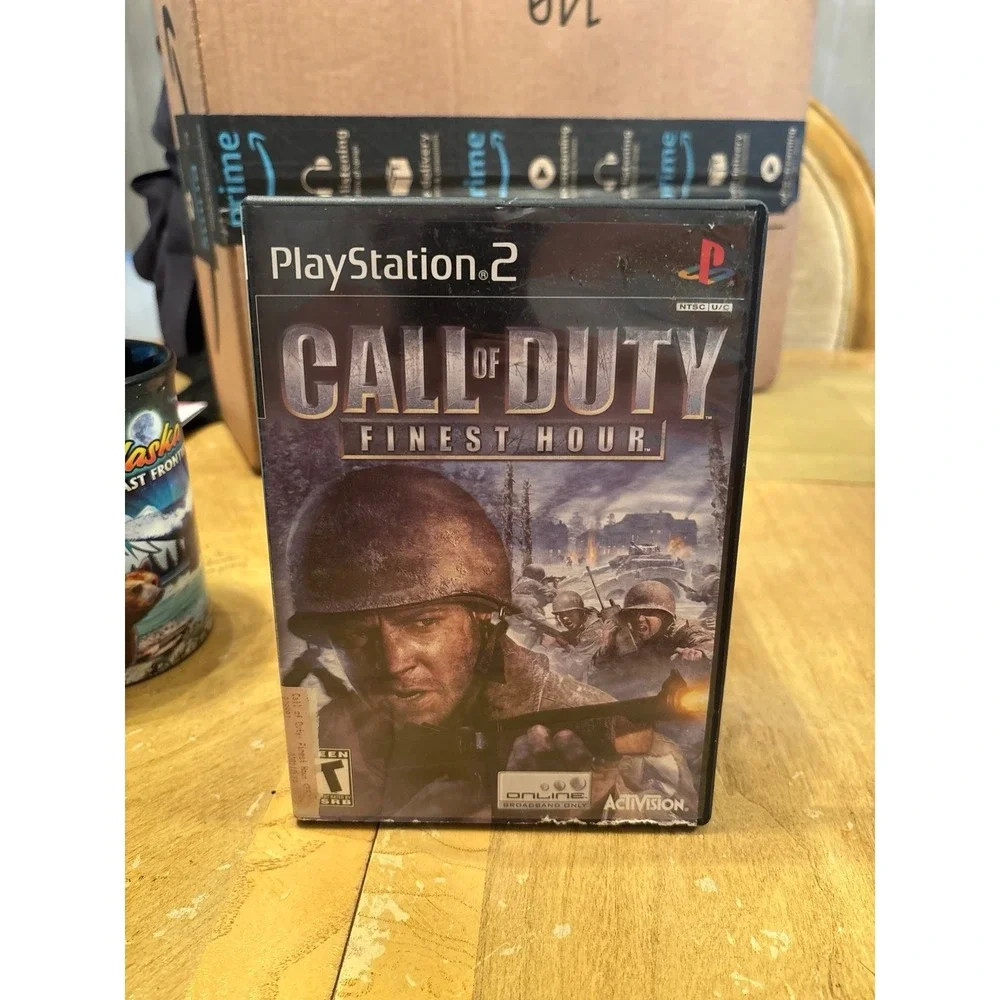 Call of Duty : Finest Hour / PlayStation 2 PS2 / CIB / Clean / Tested /